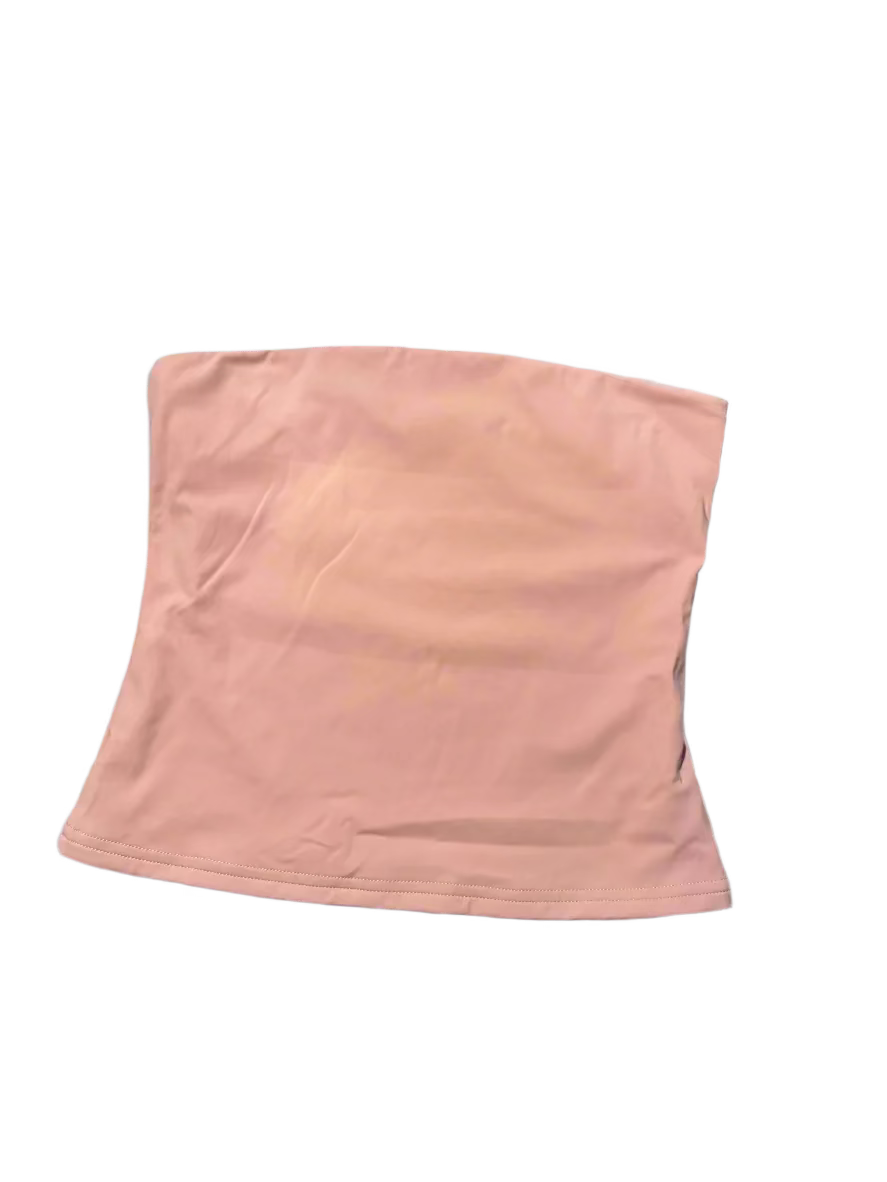 pink tube top