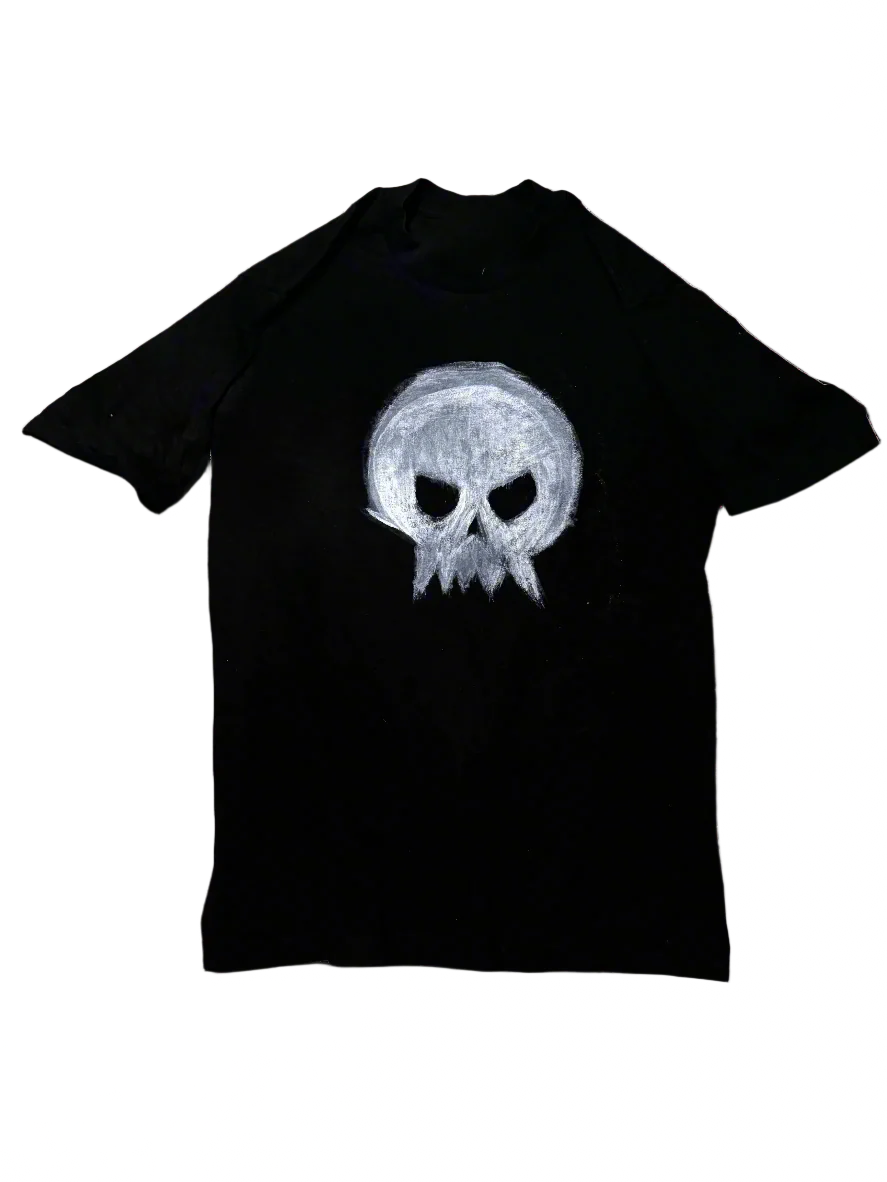 Handmade Sid Skull Graphic Tee - Pro Club