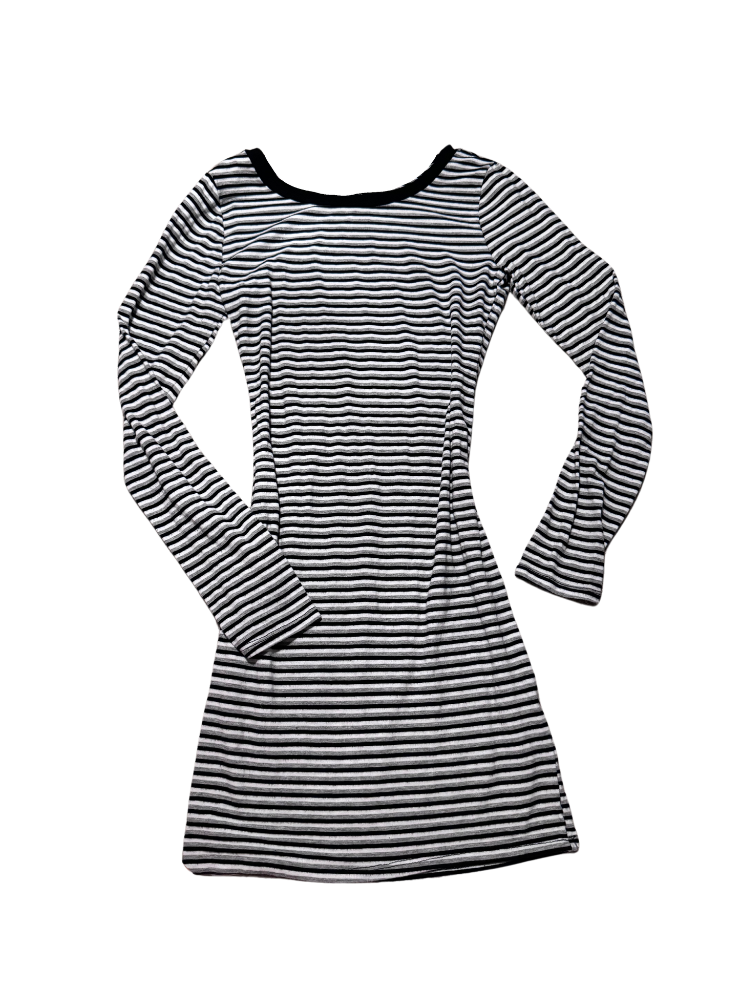 : Striped Long-Sleeve Dress by Heart and Hips