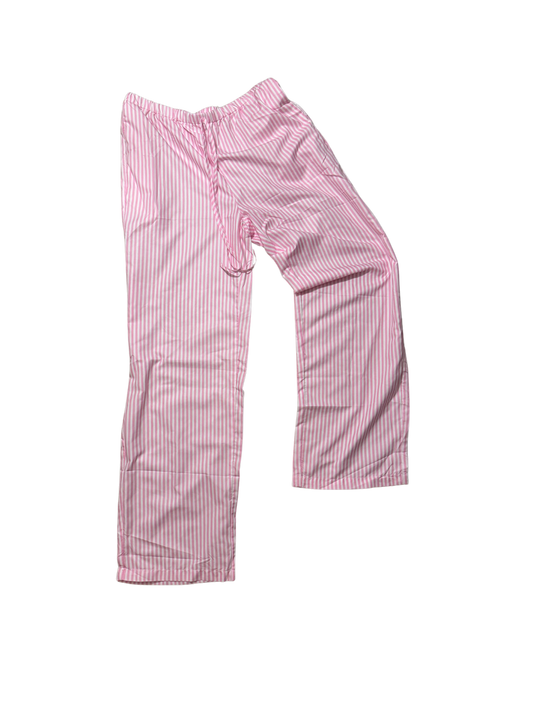 Beachy Pink Striped Pants